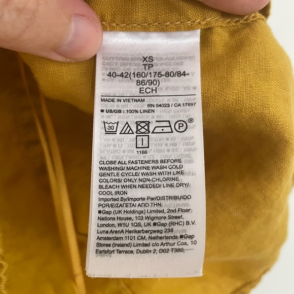 Banana Republic linen utility cami - Picture 4 of 4